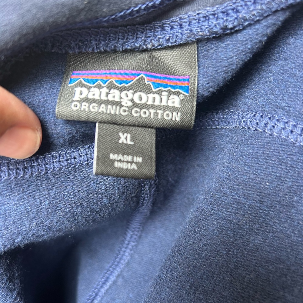 Patagonia Organic Cotton Blend Top - Dark Blue - Picture 5 of 6